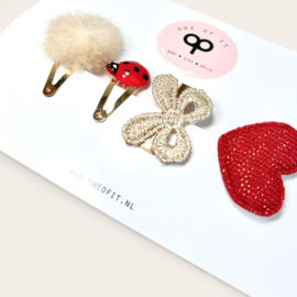 Haarspeldjes - Ladybug