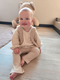 Flared Legging - Rib Natural