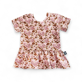 Peplum Top - Fall Flower