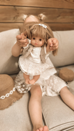 Poppenkleding setje - Daisy Gold