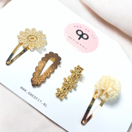 Haarspeldjes -Vintage Gold