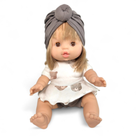 Poppenkleding setje - Peplum Topje Love you bearly