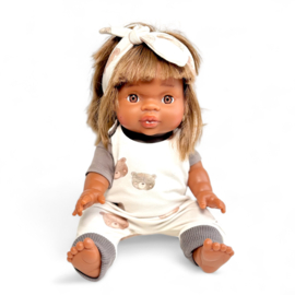 Poppenkleding setje - Haremromper Love you Bearly