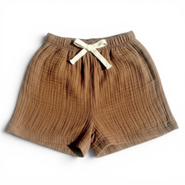 Kort Broekje - Hydrofiel Bruin