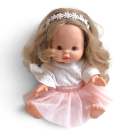 Poppenkleding setje - Pink Blossom