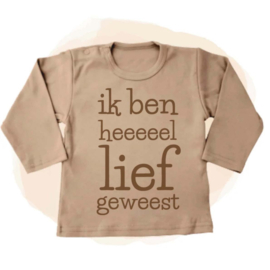 Sinterklaas Shirtje - Ik ben heel lief geweest