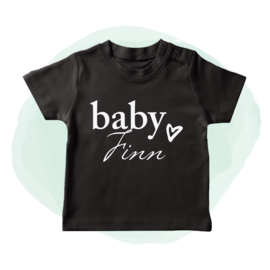 Shirtje - Gepersonaliseerd Baby Naam