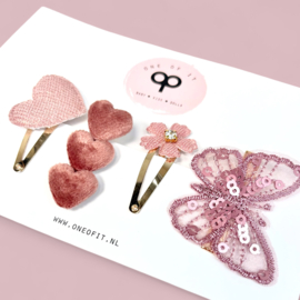 Haarspeldjes - Mauve