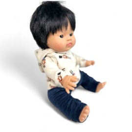 Poppenkleding setje - Hoodie Nutcracker