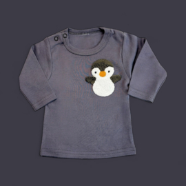 Baby Longsleeve - Pinguïn