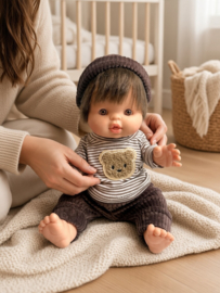 Poppenkleding setje - Little Stripes