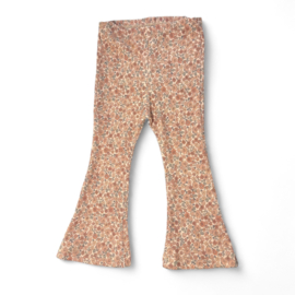 Flared Legging - Small Rib Flower