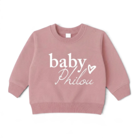 Sweater - Gepersonaliseerd baby naam