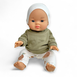 Poppenkleding setje - Sweater Eendjes