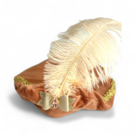 Pietenmuts Luxe - Peach Strik