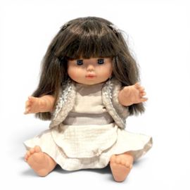 Poppenkleding setje - Rokje Moon & Stars