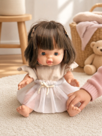 Poppenkleding setje - Ruffle Ballerina