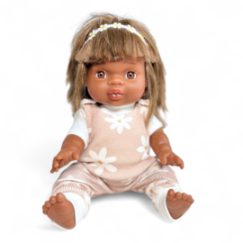 Poppenkleding setje - Haremromper Madelief