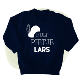 Sweater - Hulp pietje met naam - Stoer