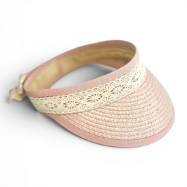 Zonneklep  - Vintage Roze