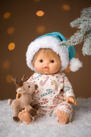 Poppenkleding setje - Kerst Candy Cane