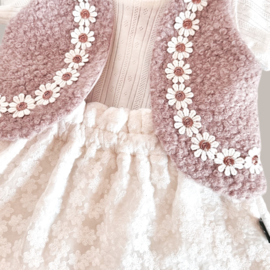 Flower Rokje - Offwhite