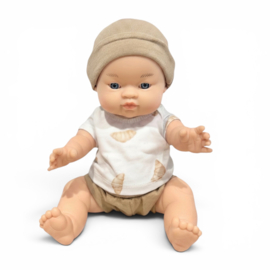 Poppenkleding setje - Short Pretzel