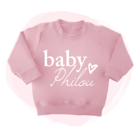 Sweater - Gepersonaliseerd baby naam