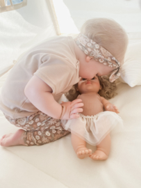 Poppenkleding setje - Ballerina Licht Bruin
