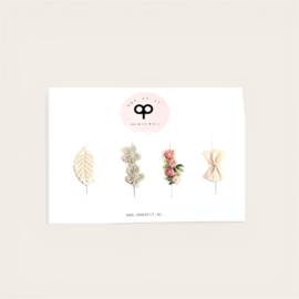 Mini Anti-Slip Haarspeldjes - Summer Mini