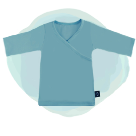 Overslag Shirtje - Zeeblauw