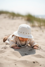 Baby Zomerhoedje - Madelief - Crème Wit