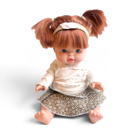 Poppenkleding setje - Forest Bloom