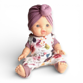 Poppenkleding setje - Haremromper Colorfull Flower