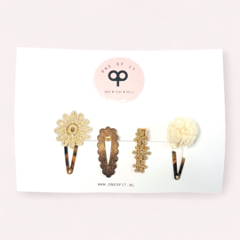 Haarspeldjes -Vintage Gold