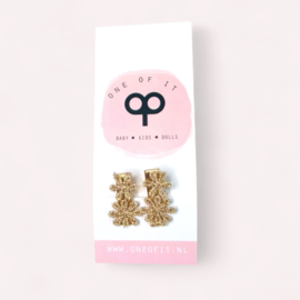Mini Haarspeldjes - Gold