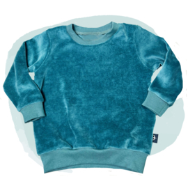 Sweater - Velvet Zeeblauw