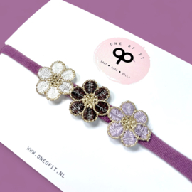 Newborn Haarbandje - Bloom Purple
