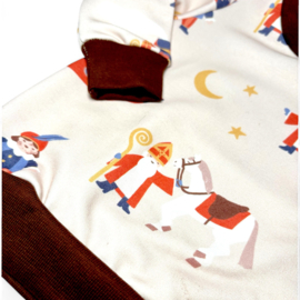 Sweater - Sinterklaas Stoomboot Bruin