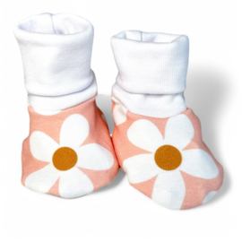Slofjes - Pink Daisy