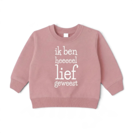 Sweater - Ik ben heel lief geweest
