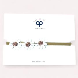Newborn Haarbandje - Madelief Rosé