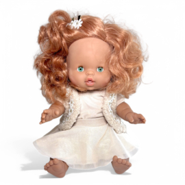 Poppenkleding setje - Natural Daisy