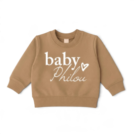 Sweater - Gepersonaliseerd baby naam