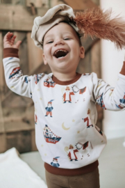 Baby Sweater - Sinterklaas Stoomboot Bruin