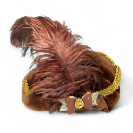 Pietenmuts Luxe - Chocolate Strik - 0-6 maanden