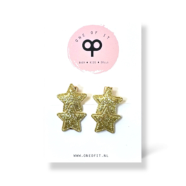Haarspeldjes - Stars Gold