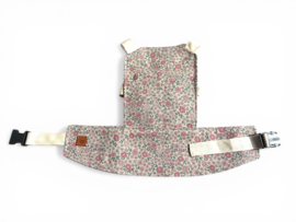 Poppendraagzak - Pink Flowers