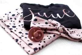Haarbandje Roze Dots
