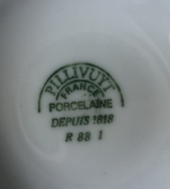 Pillivuyt (Apilco)  zware witte bowl porselein